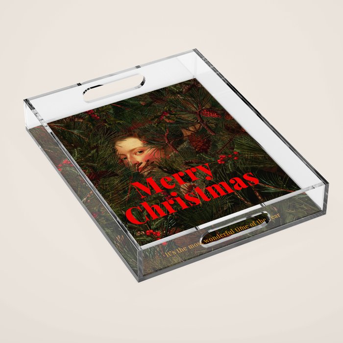 You Found Me Christmas Version Acrylic Tray Gallery Image 1