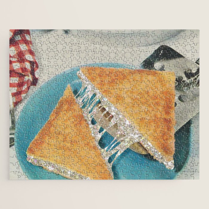 Grilled Glitter Sandwich - Eat Fashionably Jigsaw Puzzle Gallery Image 1