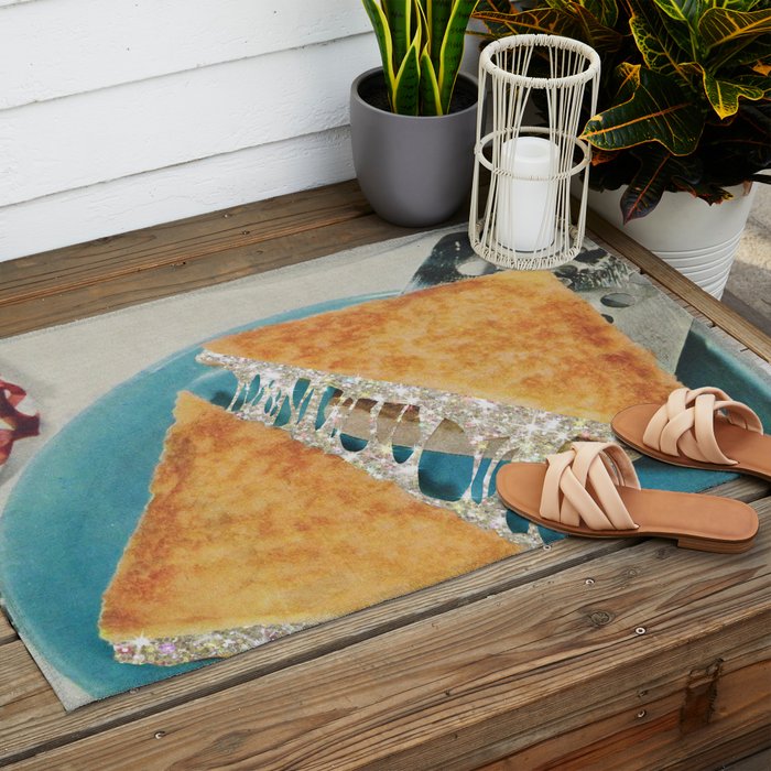 Grilled Glitter Sandwich - Eat Fashionably Outdoor Rug Gallery Image 2