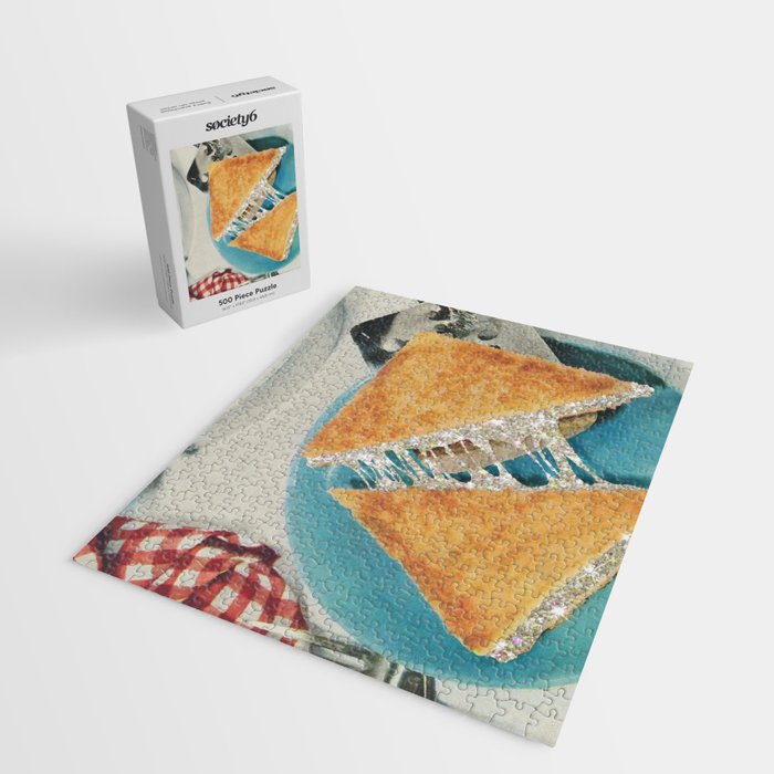 Grilled Glitter Sandwich - Eat Fashionably Jigsaw Puzzle Gallery Image 2