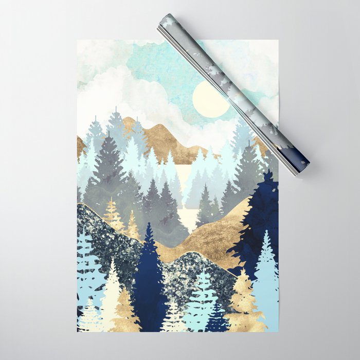 Forest Vista Wrapping Paper Gallery Image 1