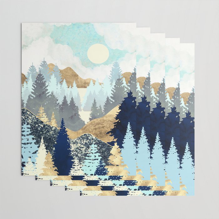 Forest Vista Wrapping Paper Gallery Image 3