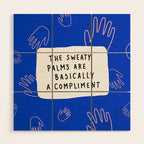 Sweaty Palms Wood Wall Art Gallery Image 1