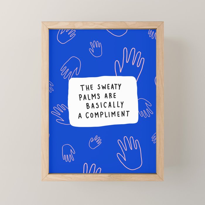 Sweaty Palms Mini Art Print Gallery Image 1