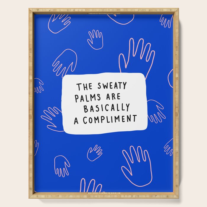 Sweaty Palms Serving Tray Gallery Image 1