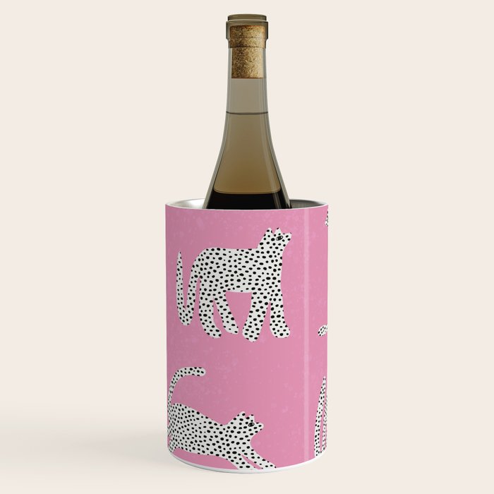 Pink Leopard Wine Chiller Gallery Image 2