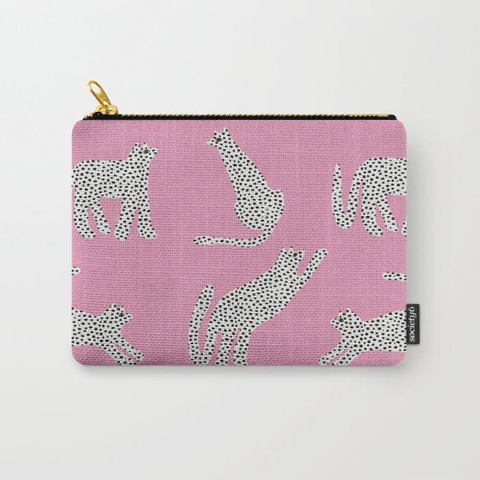 Pink Leopard Carry All Pouch Gallery Image 1