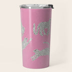 Pink Leopard Travel Mug Gallery Image 2