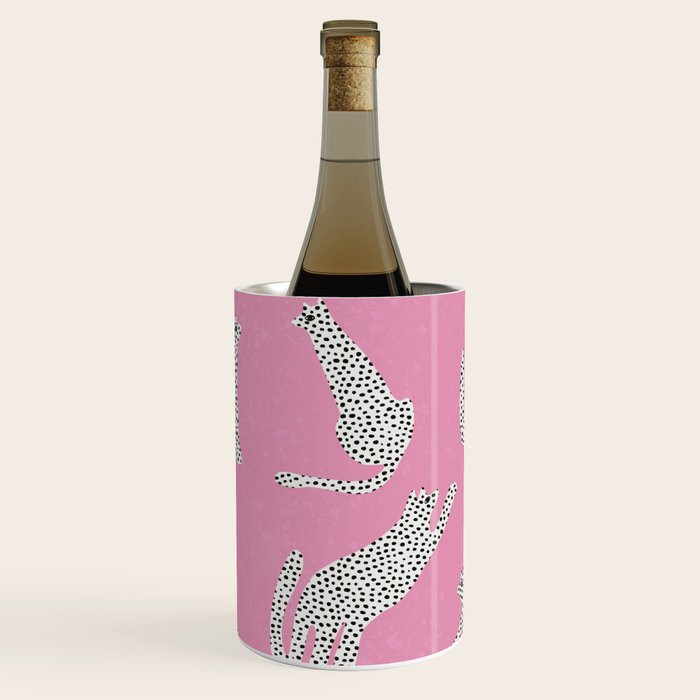 Pink Leopard Wine Chiller Gallery Image 1