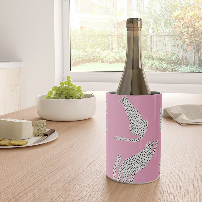 Pink Leopard Wine Chiller Gallery Image 4