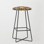 Tiny Flower Pattern #2 Stool Gallery Image 1