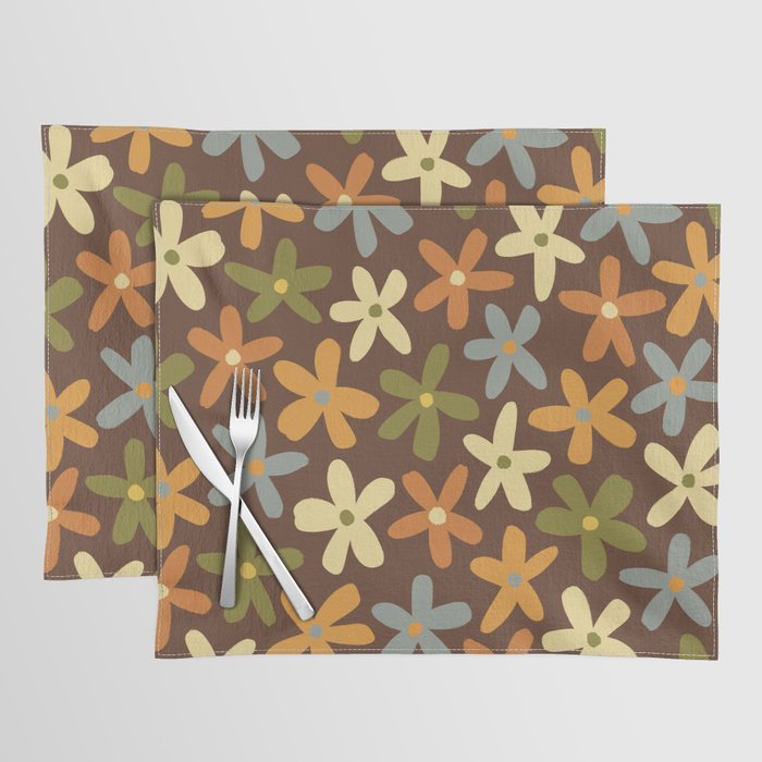 Tiny Flower Pattern #2 Placemat Gallery Image 1