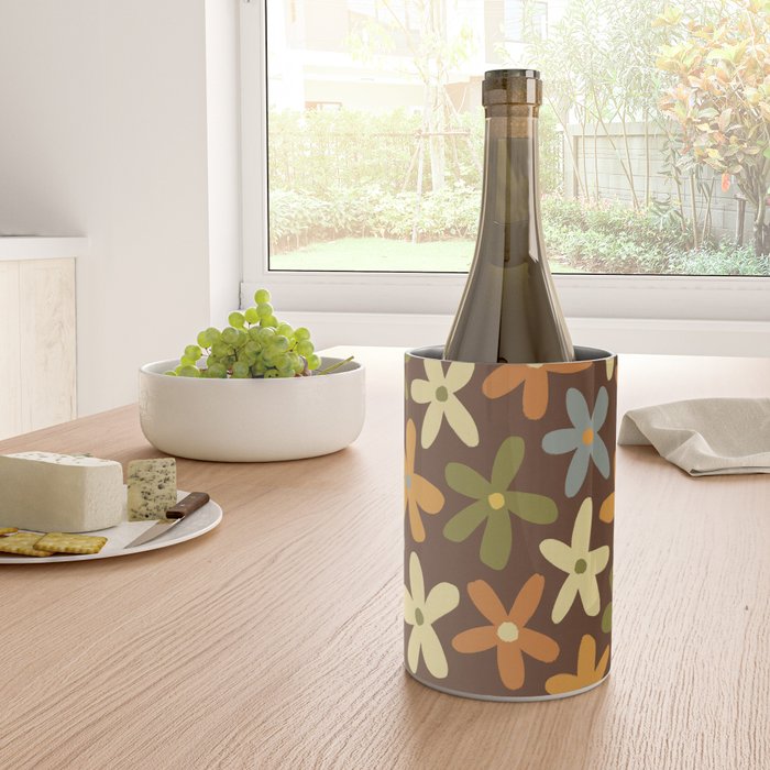 Tiny Flower Pattern #2 Wine Chiller Gallery Image 4