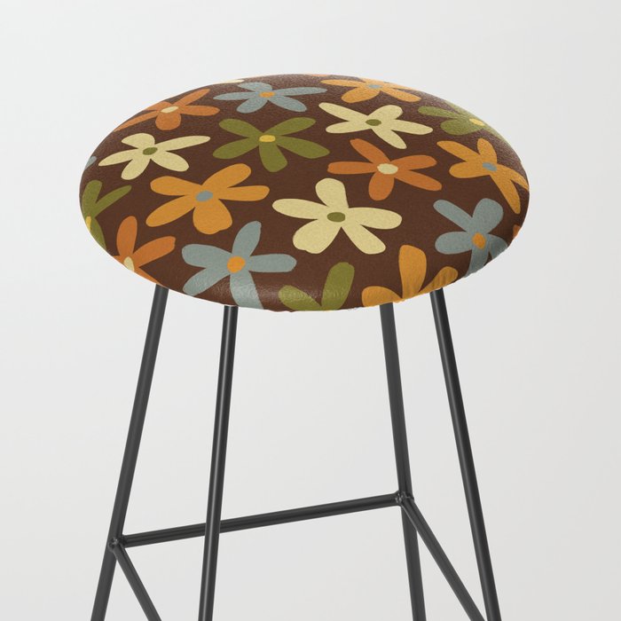Tiny Flower Pattern #2 Stool Gallery Image 2