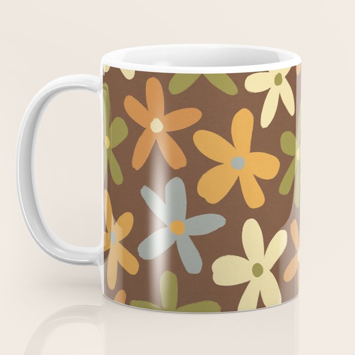 Tiny Flower Pattern #2 Coffee Mug Gallery Image 3
