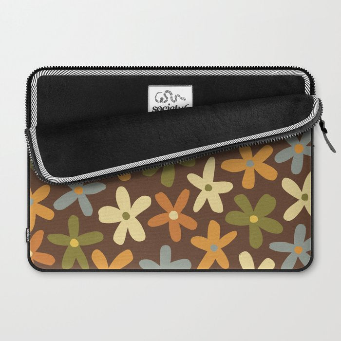Tiny Flower Pattern #2 Laptop Sleeve Gallery Image 2