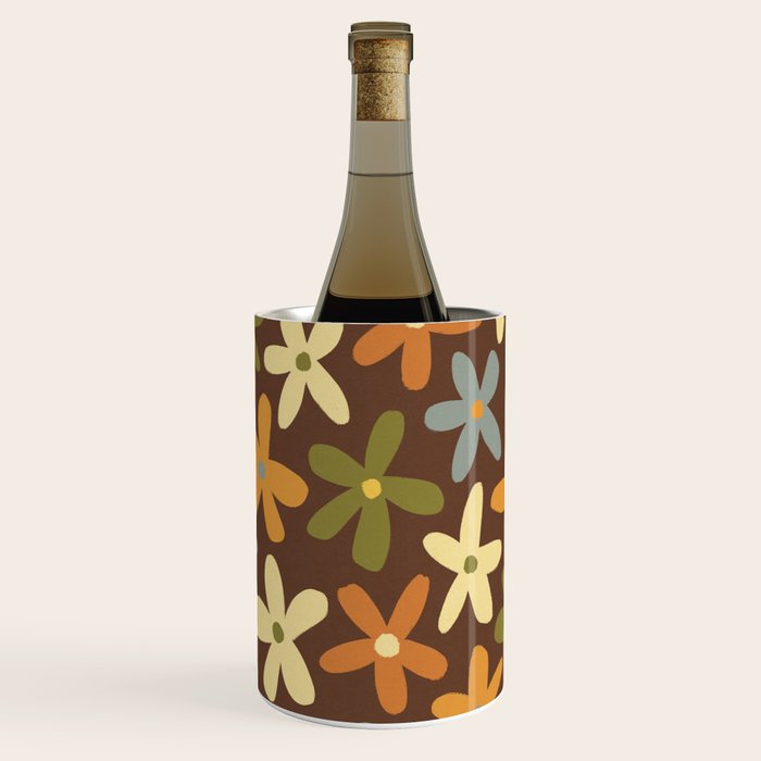 Tiny Flower Pattern #2 Wine Chiller Gallery Image 1