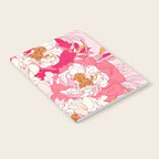 Pink flowers of peonies Notebook Gallery Image 2