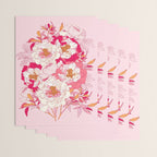 Pink flowers of peonies Wrapping Paper Gallery Image 3