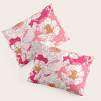 Pink flowers of peonies Pillow Sham Gallery Image 3