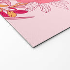Pink flowers of peonies Welcome Mat Gallery Image 2