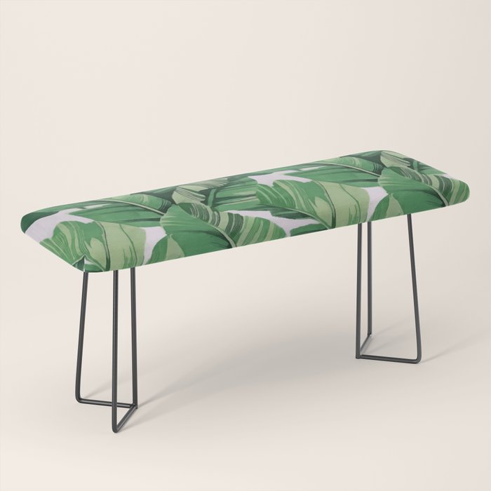 Tropical banana leaves V Bench Gallery Image 1