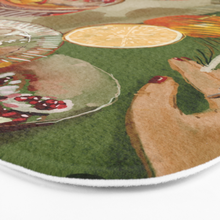 The magic of pomegranate cocktails Bath Mat Gallery Image 3
