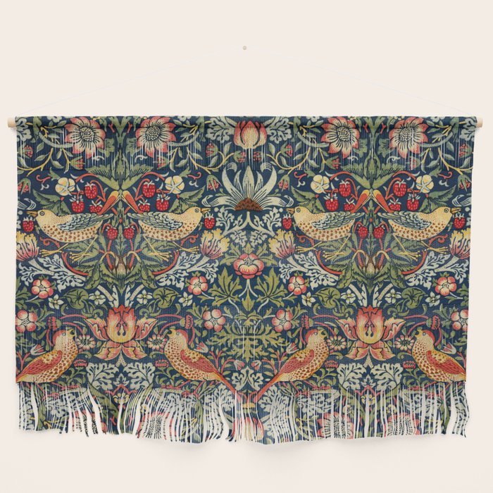 Strawberry Thief by William Morris 1883 Antique Vintage Victorian Jugendstil Art Nouveau Retro  Wall Hanging Gallery Image 1