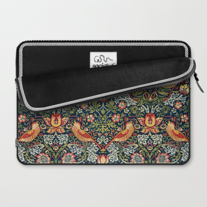 Strawberry Thief by William Morris 1883 Antique Vintage Victorian Jugendstil Art Nouveau Retro  Laptop Sleeve Gallery Image 2