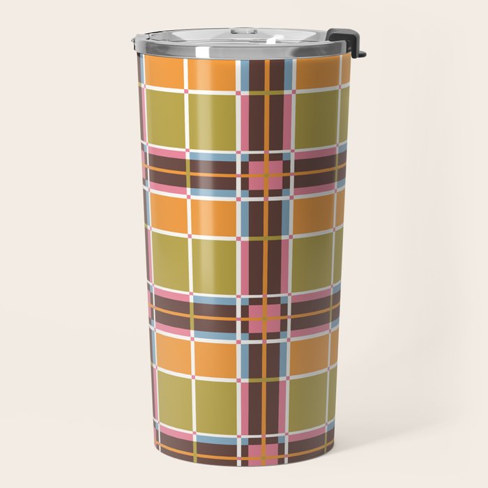 Bold Lines and Blocks Travel Mug Gallery Image 2