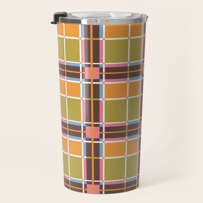 Bold Lines and Blocks Travel Mug Gallery Image 3