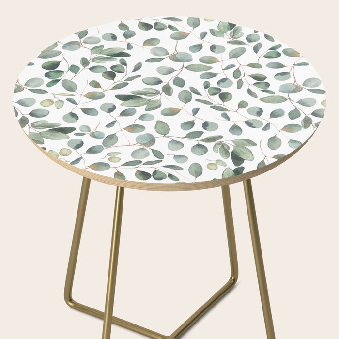 Eucalyptus Leaves Garden Side Table Gallery Image 2