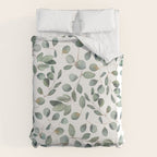 Eucalyptus Leaves Garden Duvet Cover Gallery Image 6
