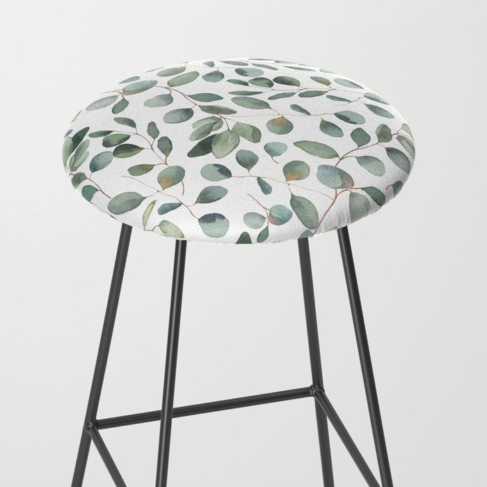 Eucalyptus Leaves Garden Stool Gallery Image 2