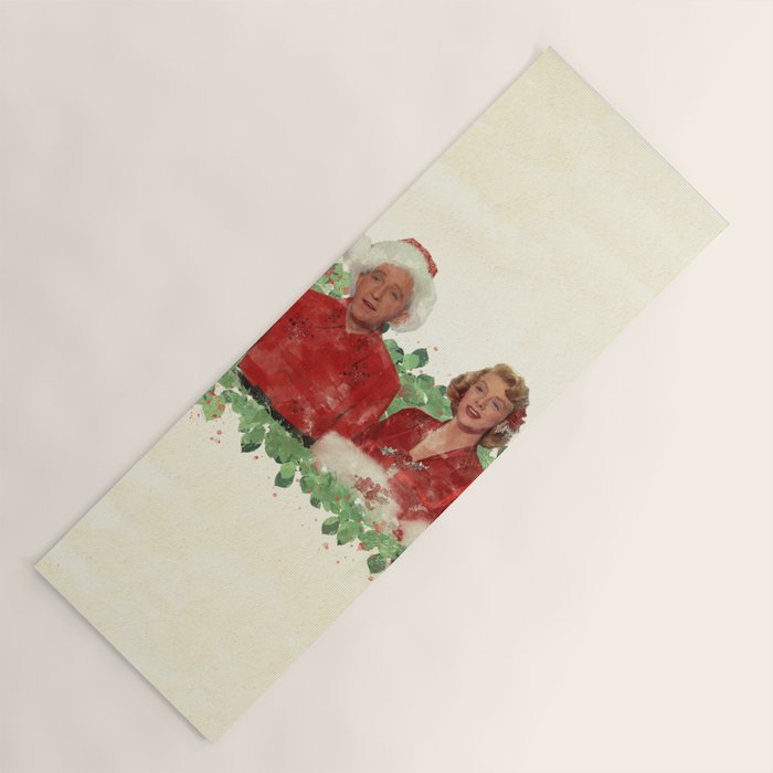 Bob & Betty (White Christmas) Yoga Mat Gallery Image 1