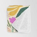 Dancing Foliage // Body Positive Ladies Throw Blanket Gallery Image 3