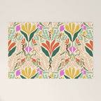 Dancing Foliage // Body Positive Ladies Welcome Mat Gallery Image 1