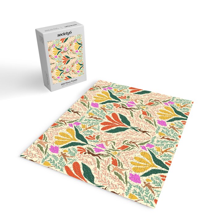 Dancing Foliage // Body Positive Ladies Jigsaw Puzzle Gallery Image 2