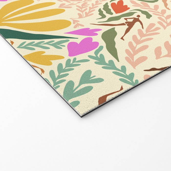 Dancing Foliage // Body Positive Ladies Welcome Mat Gallery Image 2