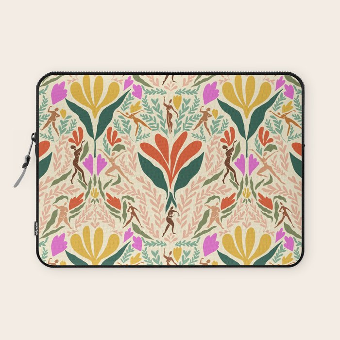 Dancing Foliage // Body Positive Ladies Laptop Sleeve Gallery Image 1