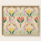 Dancing Foliage // Body Positive Ladies Serving Tray Gallery Image 1