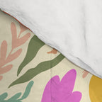 Dancing Foliage // Body Positive Ladies Comforter Gallery Image 4