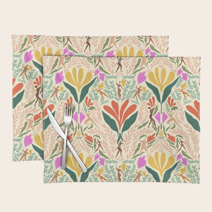 Dancing Foliage // Body Positive Ladies Placemat Gallery Image 1