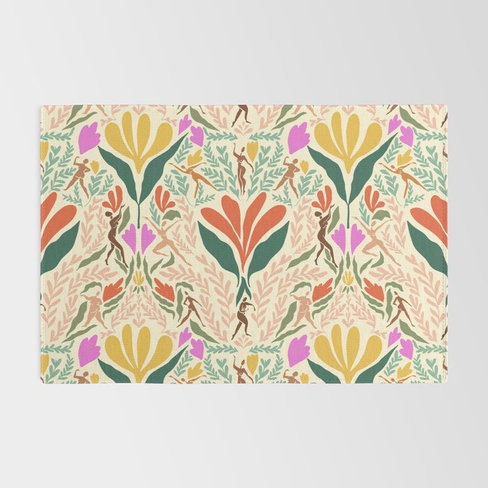 Dancing Foliage // Body Positive Ladies Rug Gallery Image 2