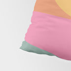 Colorful Wavy Stripes Abstract Pillow Sham Gallery Image 4