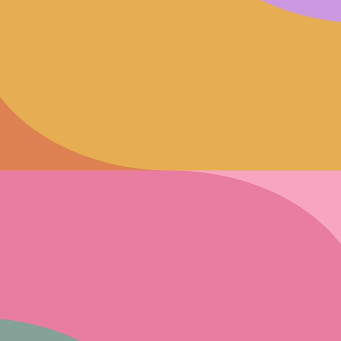 Colorful Wavy Stripes Abstract Coffee Mug Gallery Image 2