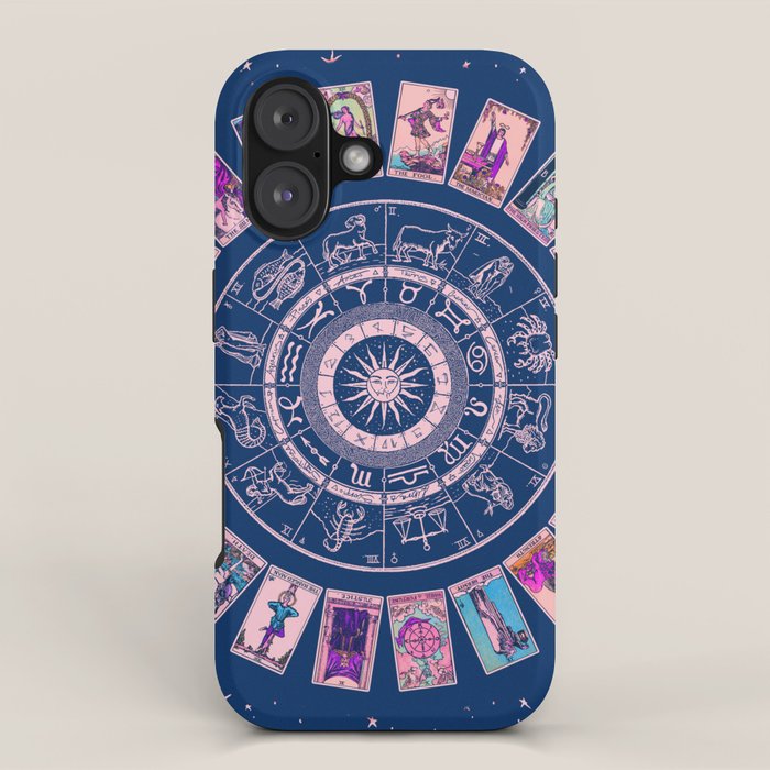 Major Arcana & Wheel of the Zodiac | Pastel Goth iPhone Case Gallery Image 1