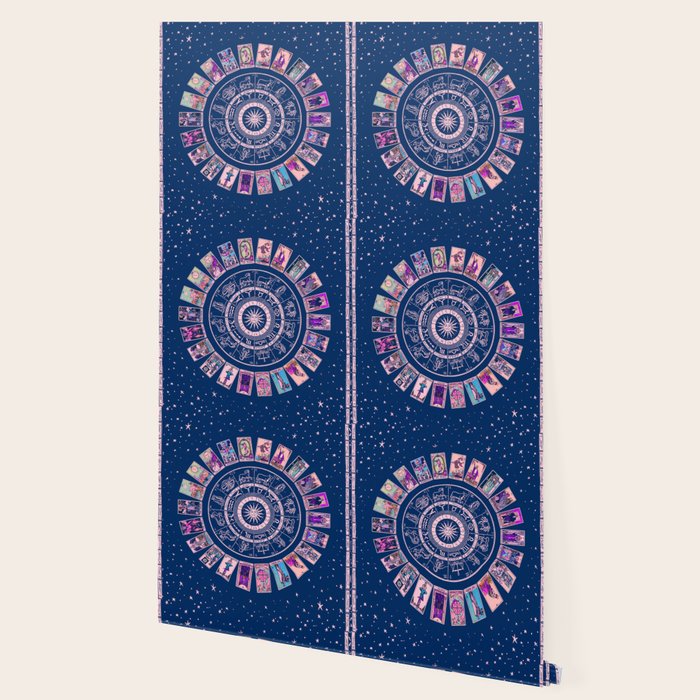 Major Arcana & Wheel of the Zodiac | Pastel Goth Wallpaper Gallery Image 2