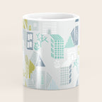 bonjour ma vie; City life collection, soft grey  Coffee Mug Gallery Image 4