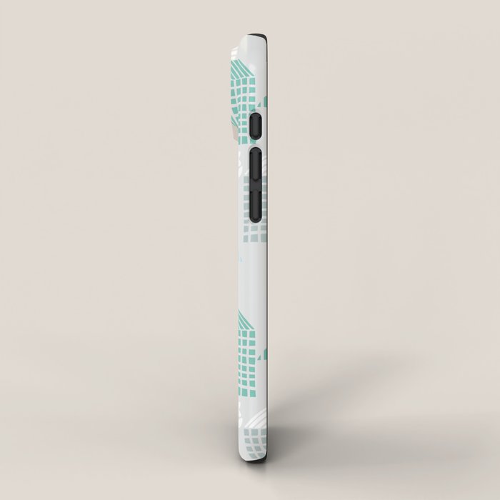 bonjour ma vie; City life collection, soft grey  iPhone Case Gallery Image 2